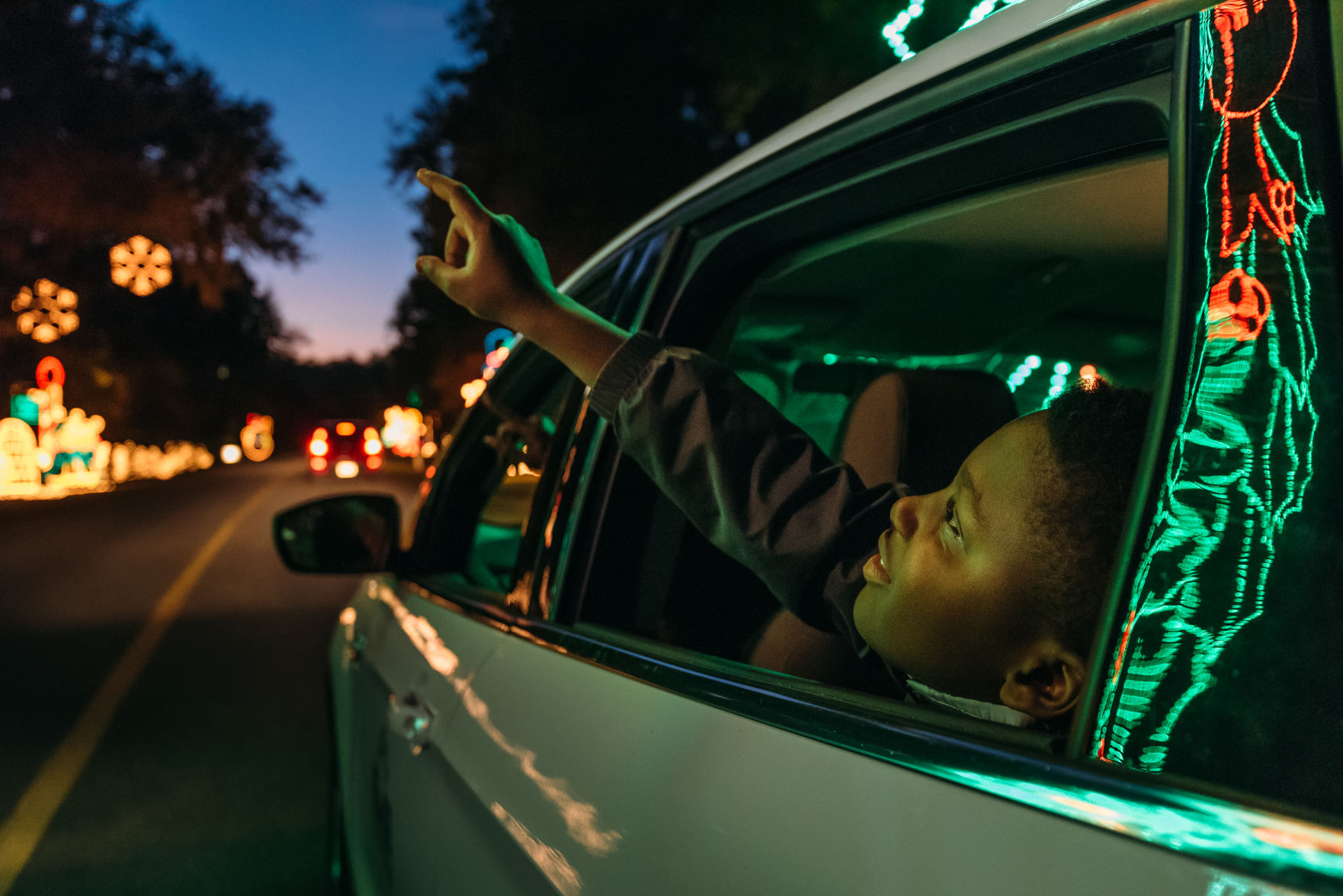 James Island Holiday Festival of Lights, Mount Pleasant Christmas tree lighting back